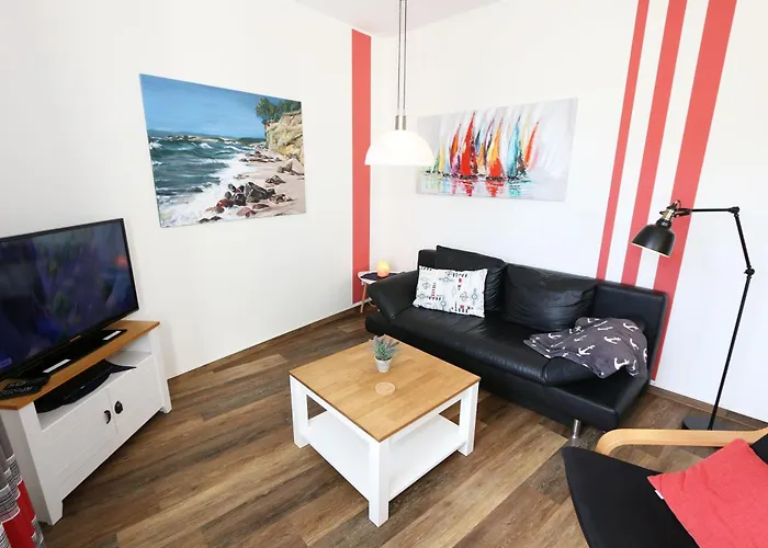 Strandresidenz Brandenburg Whg 32 Mit Balkon Lägenhet *